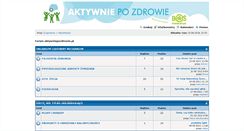 Desktop Screenshot of forum.aktywniepozdrowie.pl