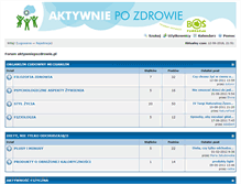 Tablet Screenshot of forum.aktywniepozdrowie.pl