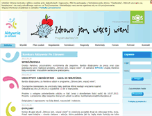 Tablet Screenshot of konkurs2011.aktywniepozdrowie.pl