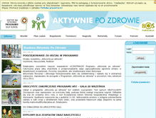 Tablet Screenshot of konkurs2010.aktywniepozdrowie.pl